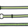 Trixie: Поводок для пробежки, 1.33–1.80 м/20 мм, серый/зелёный