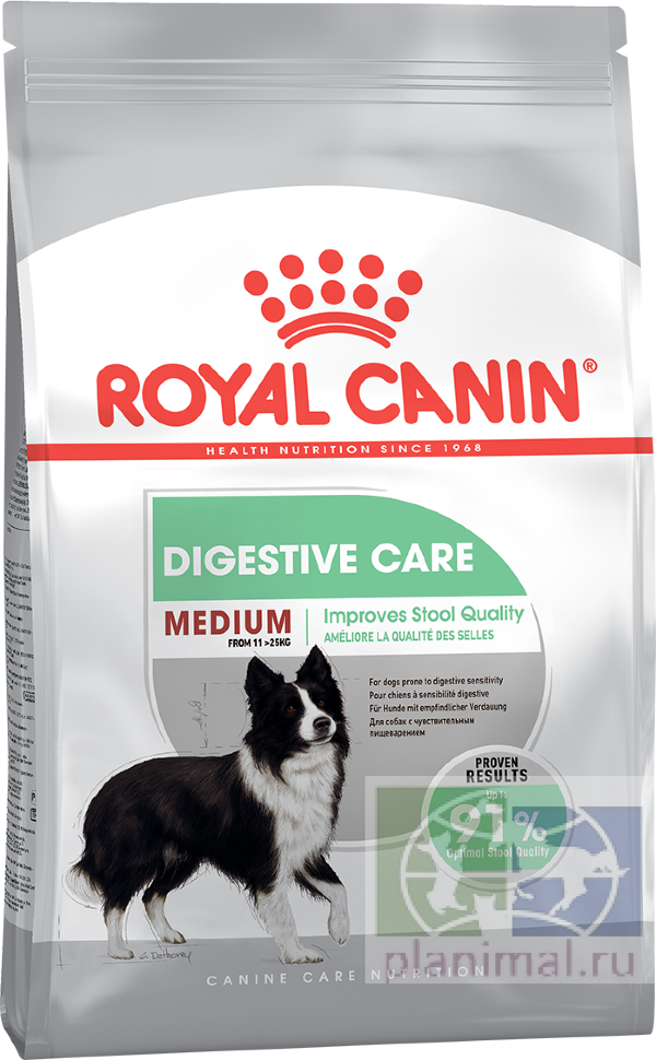 RC Medium Digestive Care Корм для собак с чувствительной пищеварительной системой, 15 кг