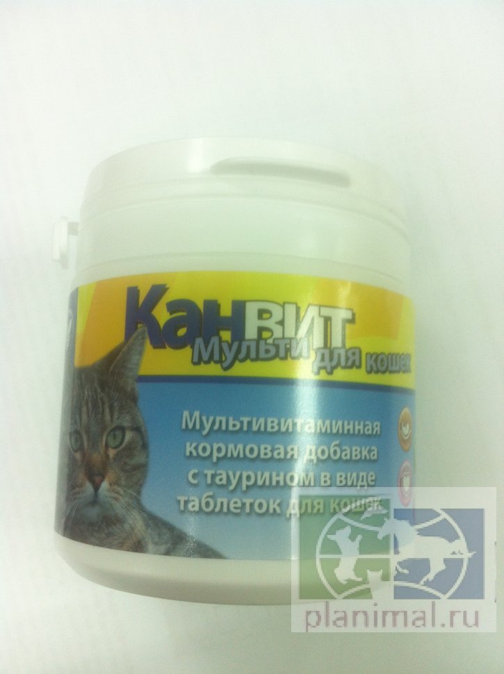 Biofaktory: Canvit Multi / Канвит Мульти, витамины для кошек на каждый день, 100 гр. срок до 01.01.21