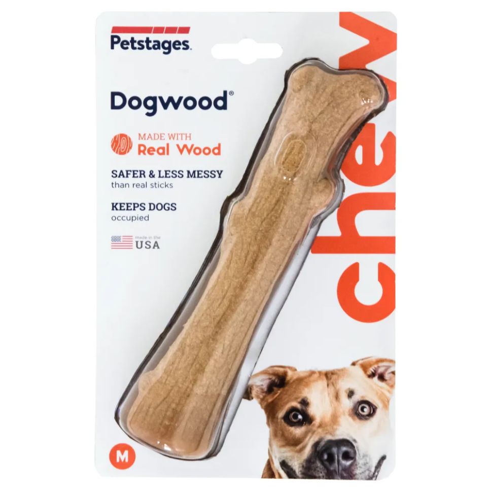 Petstages: игрушка Dogwood палочка деревянная, средняя, для собак, 18 см 