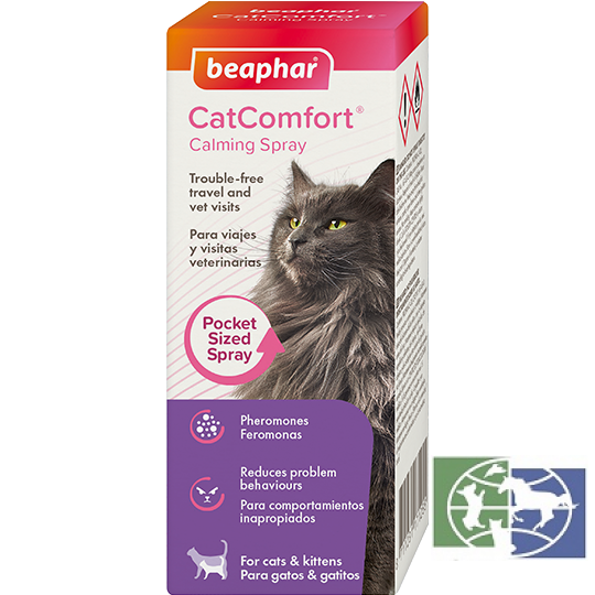 Beaphar Карманный успокаивающий спрей CatComfort для кошек 30 мл, 47 гр.