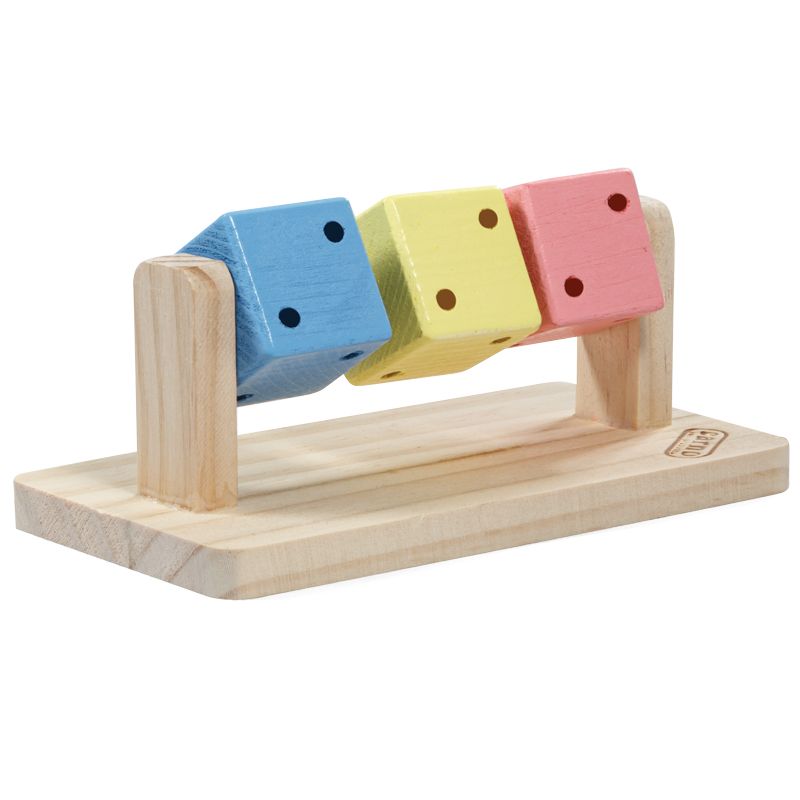 Triol Игрушка для мелких животных Кубики, 140*70*60 мм, серия LITTLE TOWN