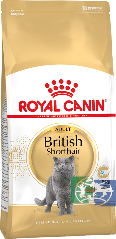 купить корм RC British Shorthair 34 корм для британских короткошерстных кошек 