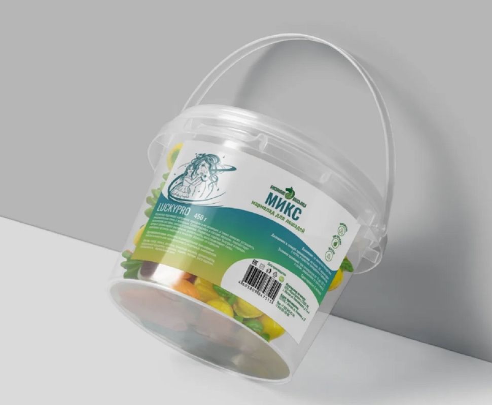 Horse-bio: Мармелад Микс LuckyPro для лошадей, 450 гр.