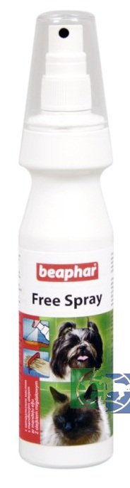 Beaphar: спрей "Bea Free" д/собак и кошек от колтунов с миндальн. маслом, 150мл