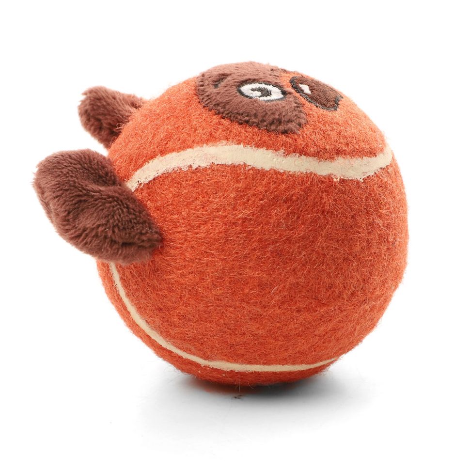 Triol: СоюзМультФильм ВИННИ ПУХ  Игрушка для собак Мяч-медвежонок, d=65/70 мм, 12141305