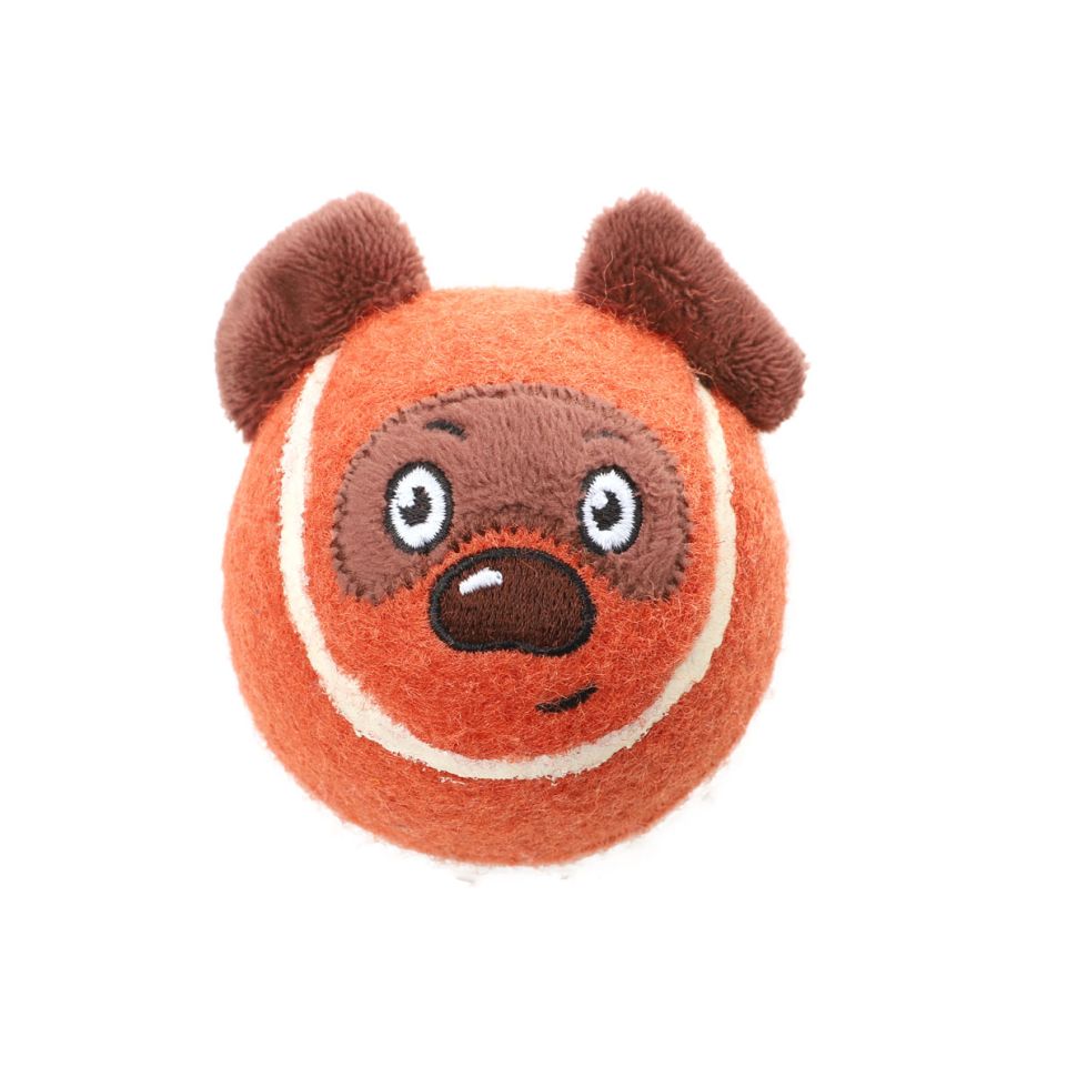 Triol: СоюзМультФильм ВИННИ ПУХ  Игрушка для собак Мяч-медвежонок, d=65/70 мм, 12141305