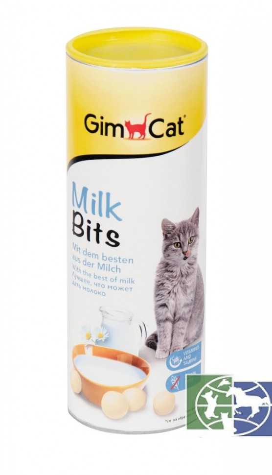 Gimborn: Витаминизированные лакомства для кошек GimCat MilkBits с молоком 425 гр., 850 шт./уп, цена за 1 шт.