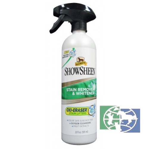 ABSORBINE: ShowSheen® Stain Remover & Whitener, Отбеливатель - пятновыводитель , 591 мл