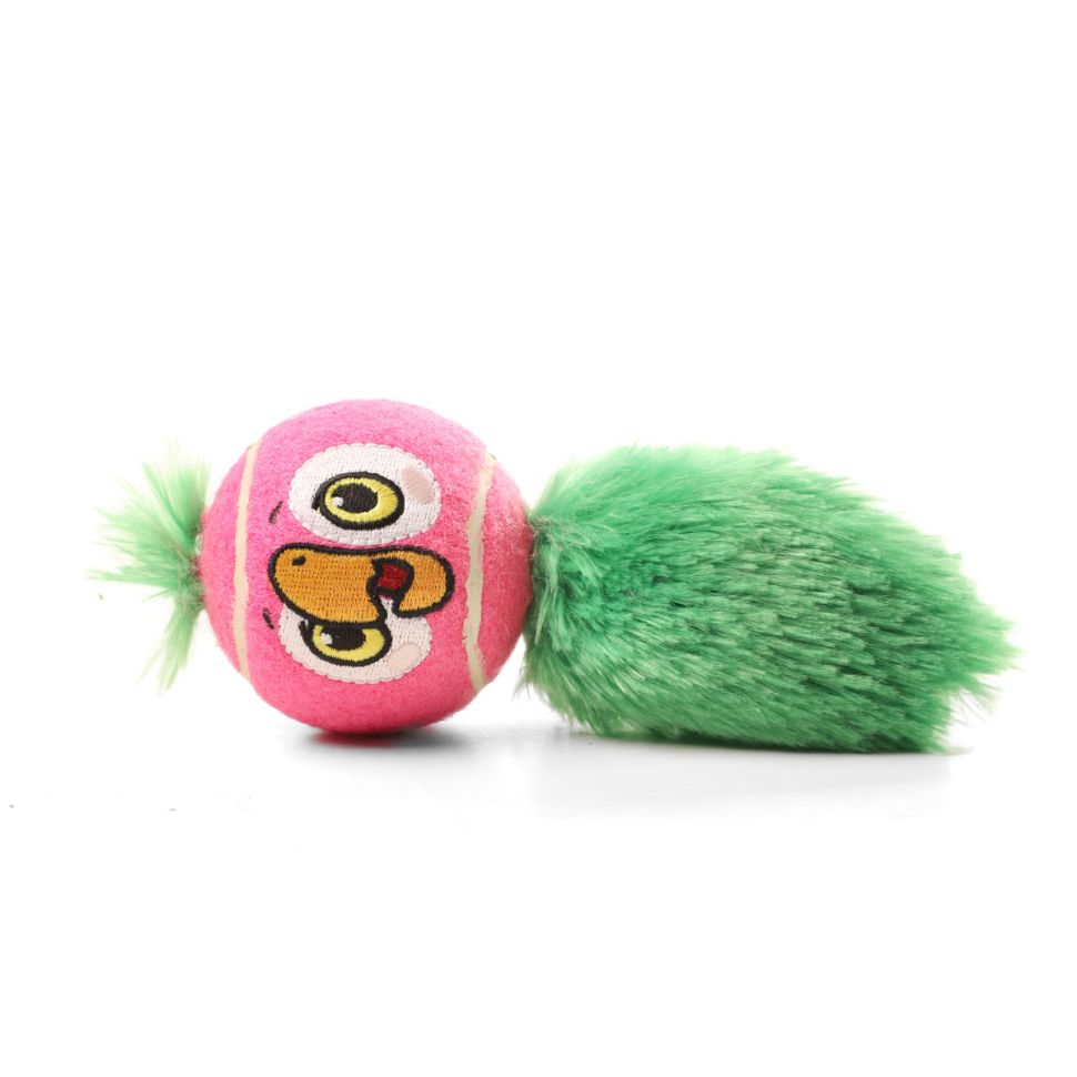Triol: СоюзМультФильм КЕША Игрушка для собак "Мяч-попугай", d=65/140 мм, 12141306