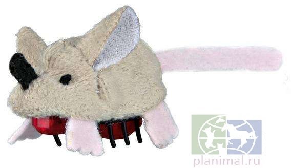 Trixie: Игрушка для кошки Бегающая мышь, 5,5 см, арт. 45798