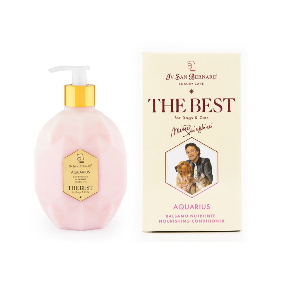 ISB: The Best line Aquarius Кондиционер для восстановления и питания шерсти, с экстрактом виноградной лозы, 500 мл