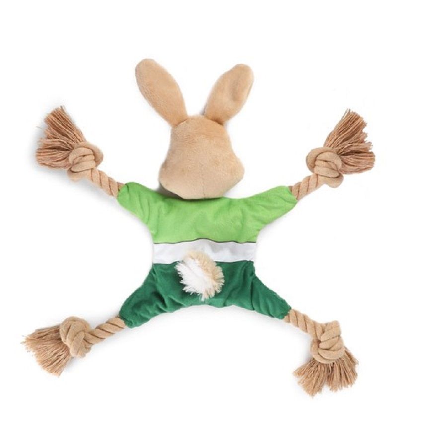 Triol: СоюзМультФильм НУ, ПОГОДИ! Игрушка мягкая шуршащая для собак Заяц, пищит, 32 см, 12141301
