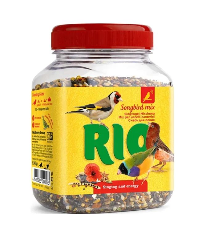 RIO: Смесь для пения канареек, дополнительный корм, 240 гр.