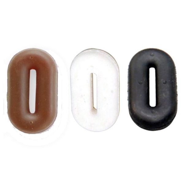 Tattini: Ограничители для мартингала, резина, коричневый. арт. 1918399