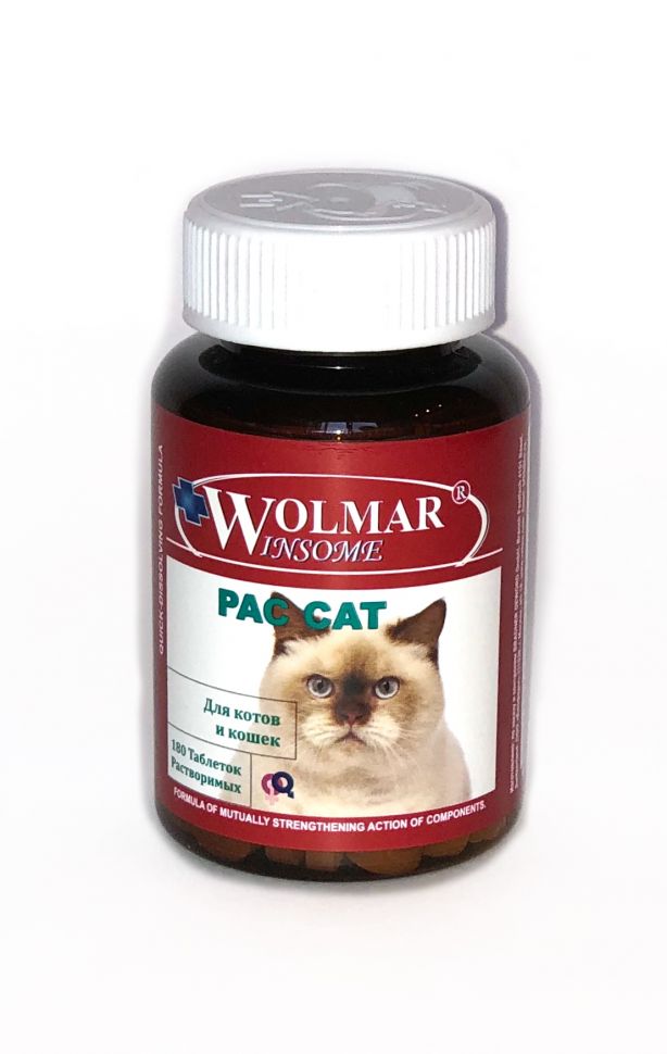 Wolmar Winsome PAC CAT Комплекс для кастрированных котов и кошек, 360 табл.