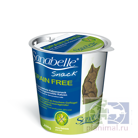 Sanabelle Grain Free Snack лакомство для кошек 0,2 кг