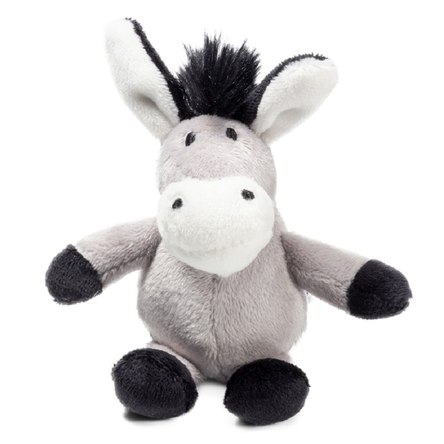 GiGwi: Ослик с пищалкой, игрушка для собак, серия PLUSH FRIENDZ, 10 см