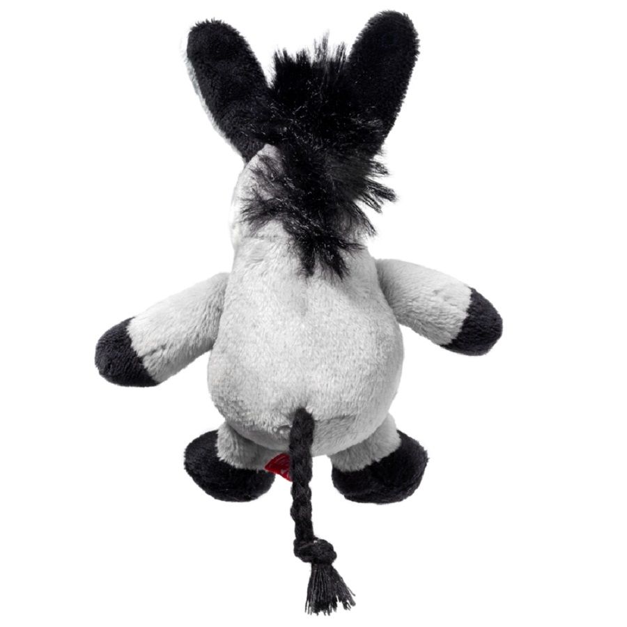 GiGwi: Ослик с пищалкой, игрушка для собак, серия PLUSH FRIENDZ, 10 см