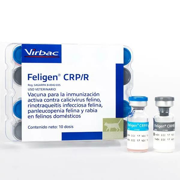Вакцина Фелиген CRP/R для кошек с 8 нед., 1 доза