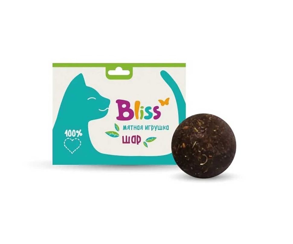 Bliss: Мятный шар, игрушка для кошек