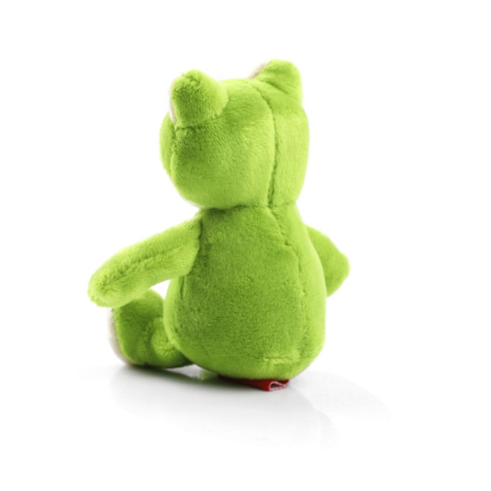 GiGwi Игрушка для собак Лягушка с пищалкой 10 см, серия PLUSH FRIENDZ, 75022