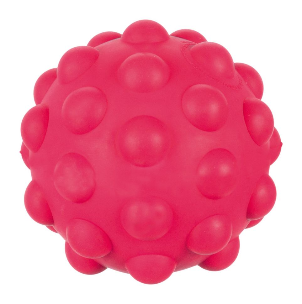 Trixie: игрушка Мяч с ультразвуковой пищалкой, резина, для собак, 6 см