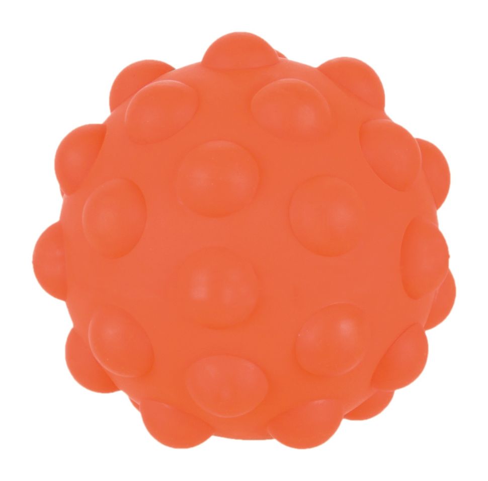 Trixie: игрушка Мяч с ультразвуковой пищалкой, резина, для собак, 6 см