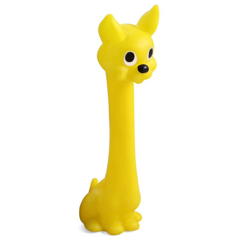Triol: Игрушка для собак, Кошка - длинная шея, 195 мм