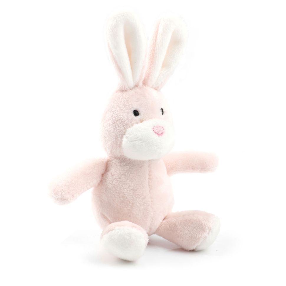 GiGwi: Заяц с пищалкой, игрушка для собак, серия PLUSH FRIENDZ, 11 см, 75119