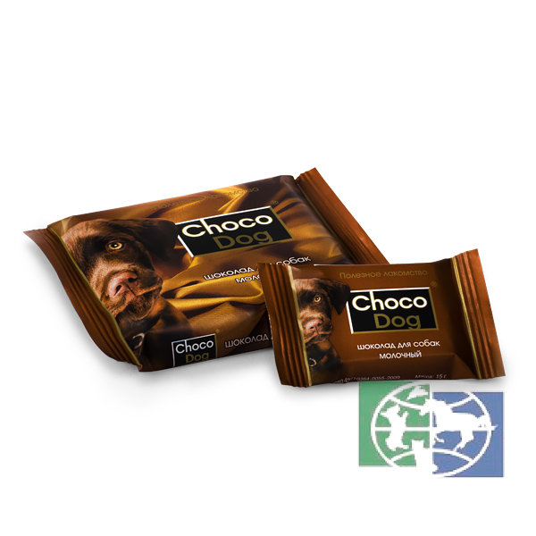 Веда: лакомство "Choco Dog" д/собак молочный шоколад, 85 гр.