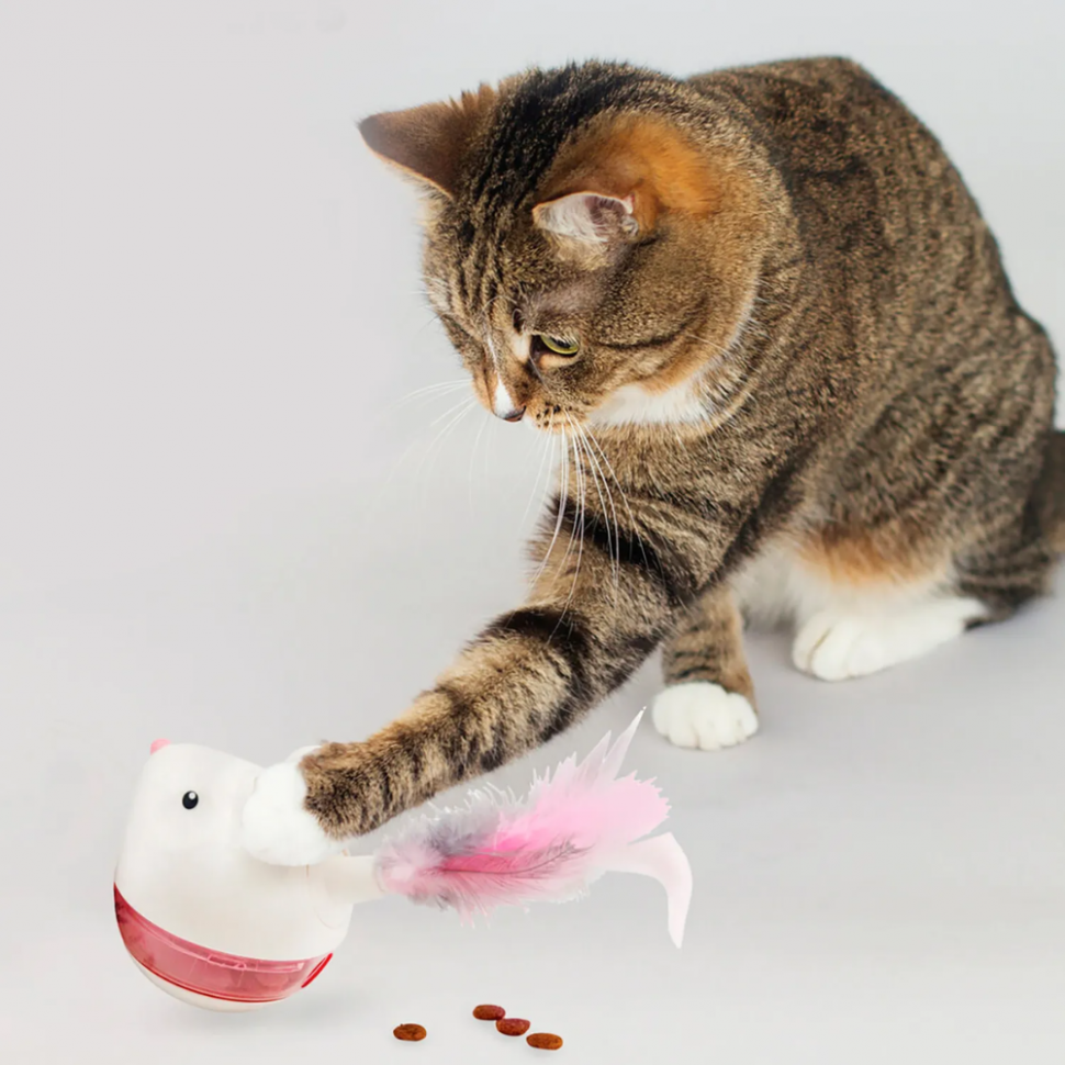 Petstages: игрушка Шар-стаканчик для лакомств, для кошек